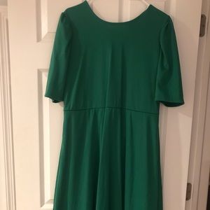Who What Where Green Midi Dress Size Large